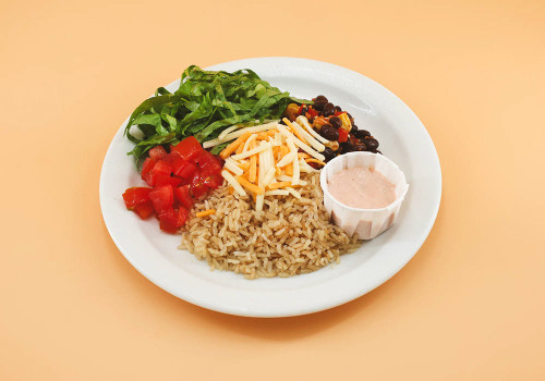  Vegetarian Burrito Bowl meal  